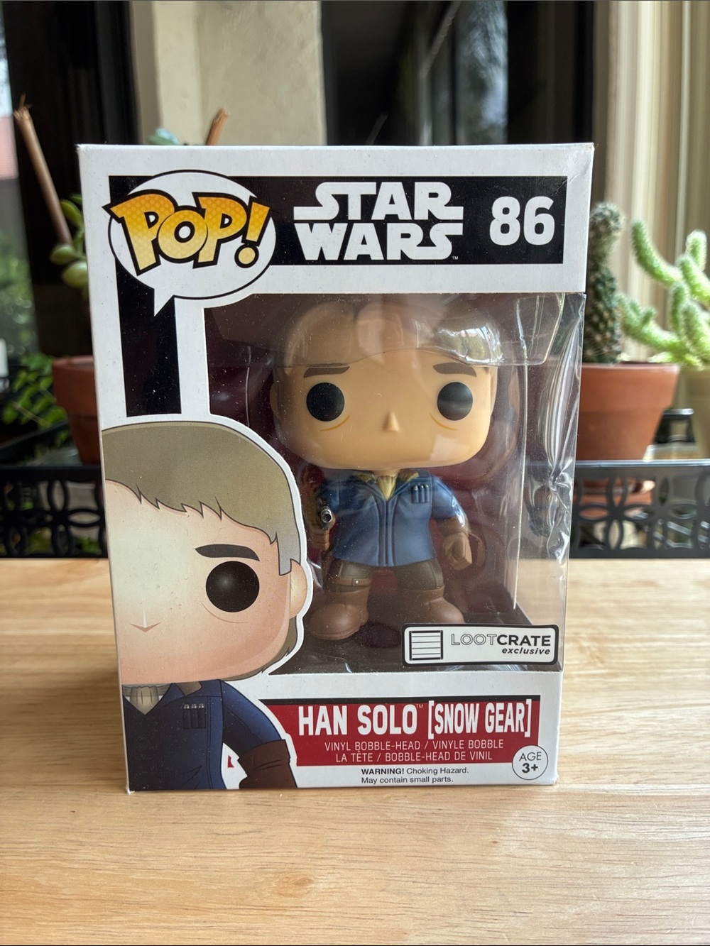 Funko Pop! Star Wars Han Solo #86 Snow Gear Loot Crate Exclusive Figure